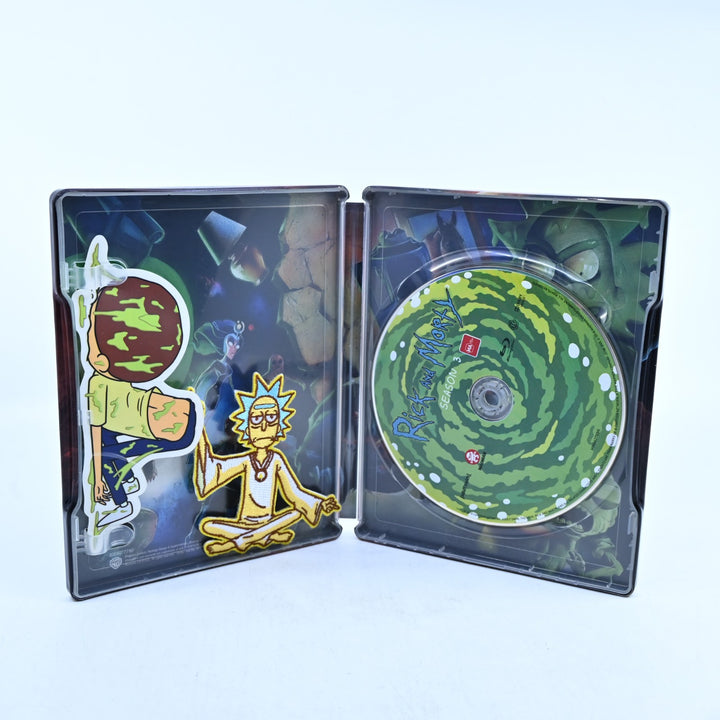Rick and Morty - Seasons 1-3 - Season 3 Steelbook - Region B - Blu-ray