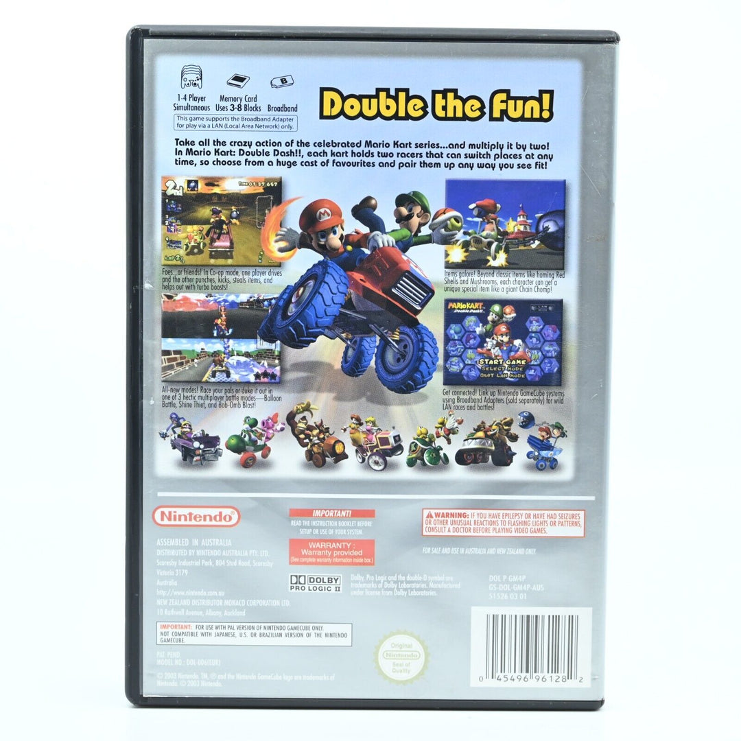 Mario Kart: Double Dash - Nintendo Gamecube Game - PAL - FREE POST!