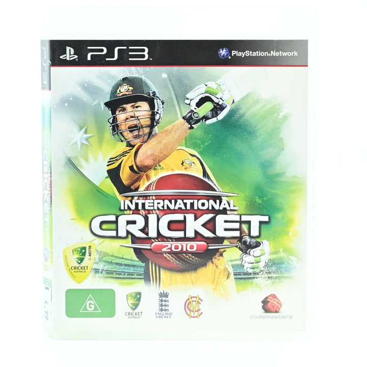International Cricket 2010 - NO MANUAL - Sony Playstation 3 / PS3 Game