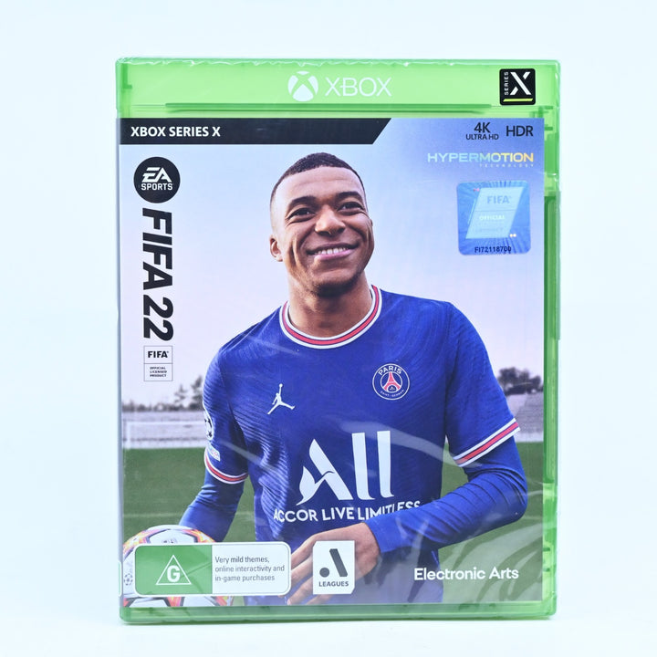 SEALED! FIFA 22 - Xbox Series X Game - PAL - FREE POST!