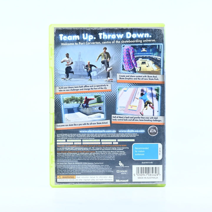 Skate 3  - Xbox 360 Game + Manual - PAL - MINT DISC!