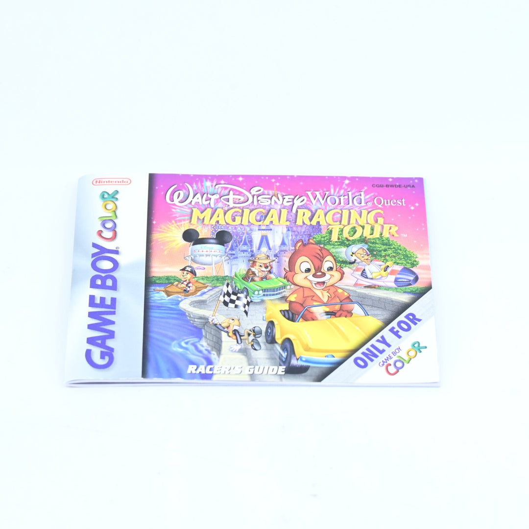 Walt Disney World Quest: Magical Racing Tour - Gameboy Color Boxed Game