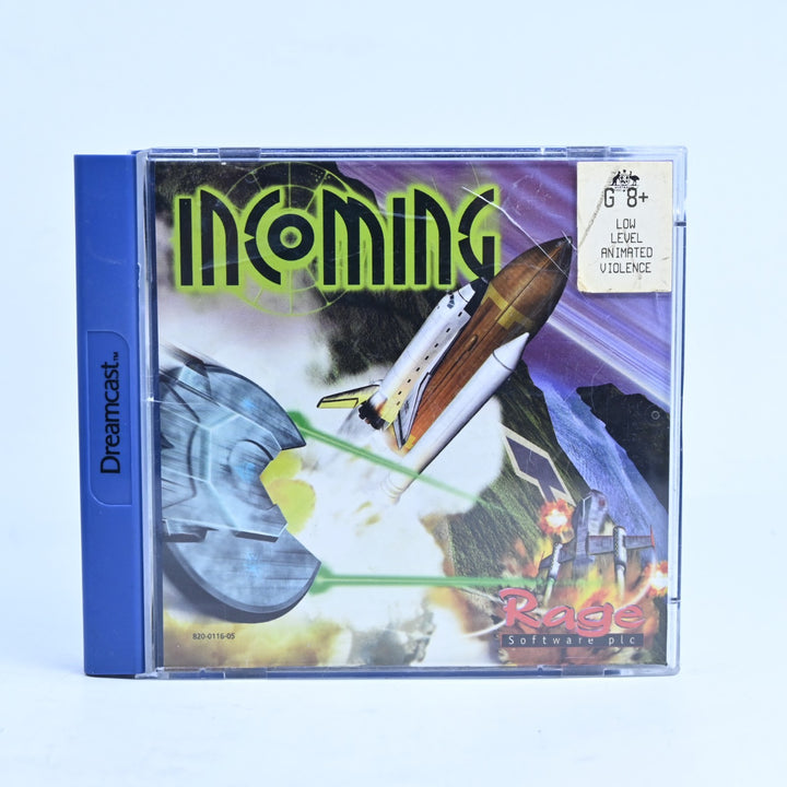 Incoming - Sega Dreamcast Game + Manual - PAL - MINT DISC!