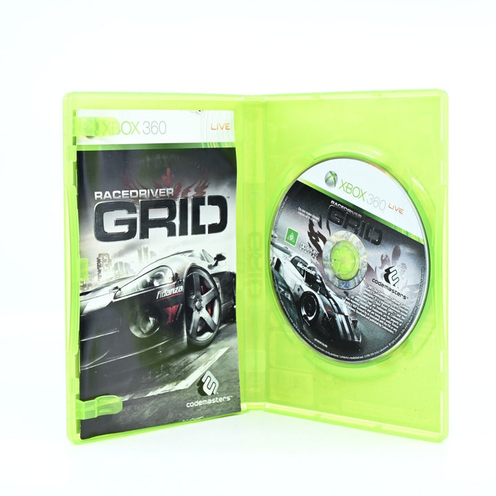 Racedriver GRID - Xbox 360 Game + Manual - PAL - FREE POST!