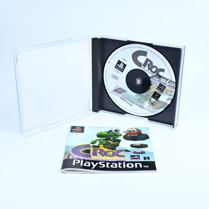 Croc: Legend of the Gobbos - Sony Playstation 1 / PS1 Game + Manual - PAL
