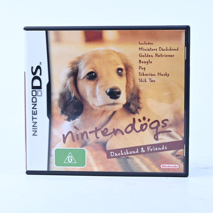 Nintendogs: Dachsund and Friends - Nintendo DS Game - PAL + Manual - FREE POST!