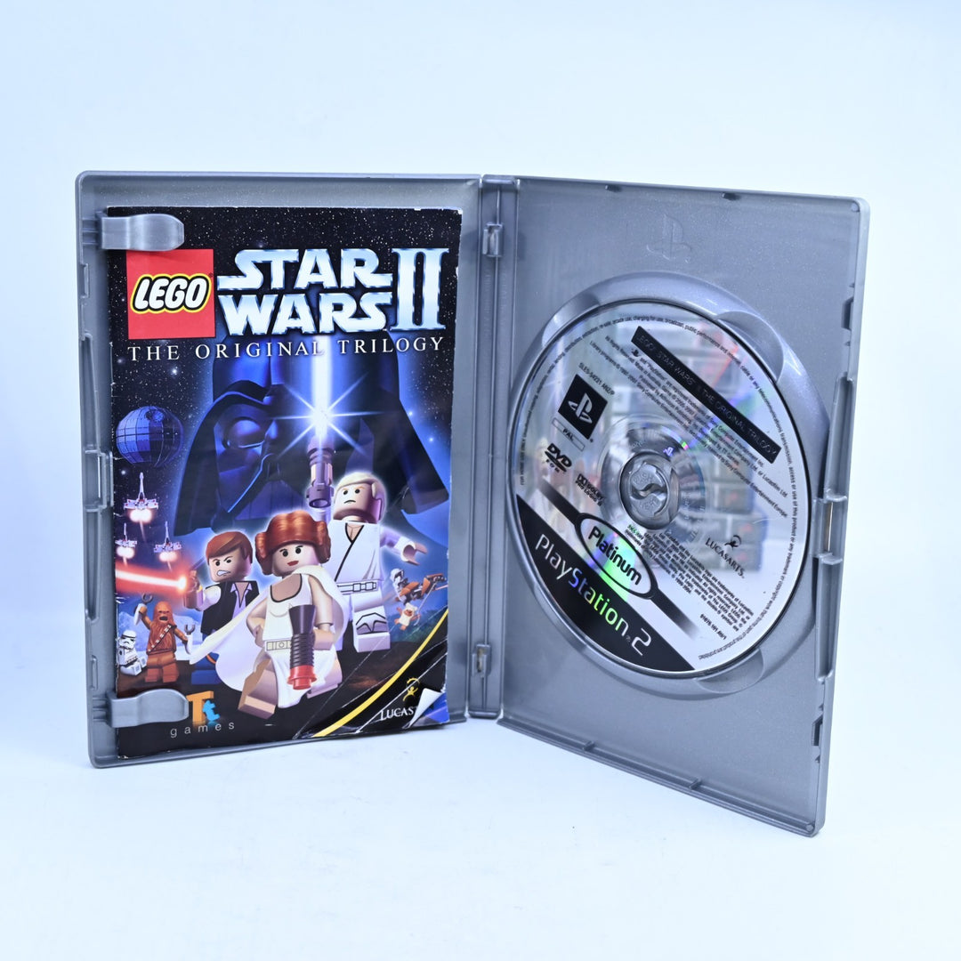 LEGO Star Wars II: The Original Trilogy -Sony Playstation 2 / PS2 Game + Manual