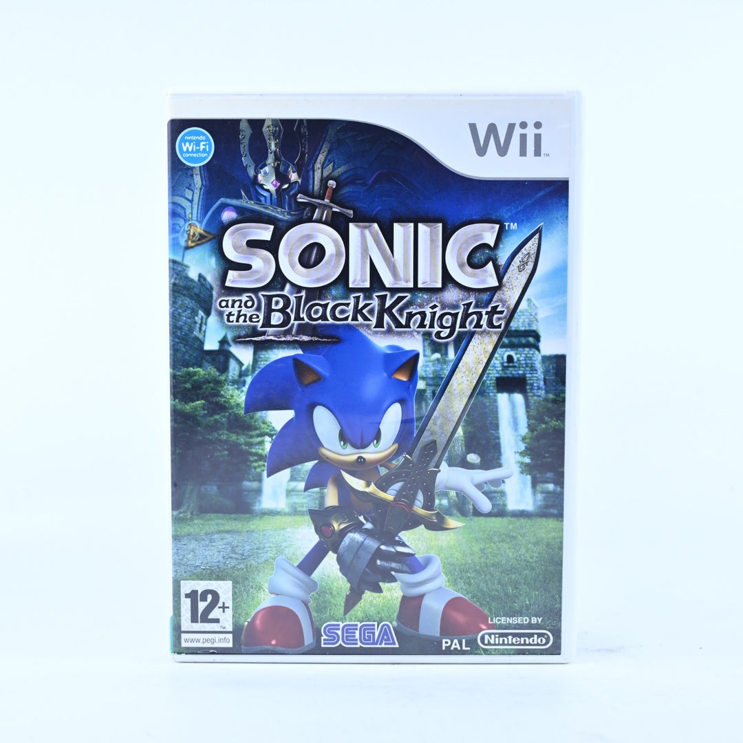 Sonic and the Black Knight - Nintendo Wii Game + Manual - PAL - MINT DISC!