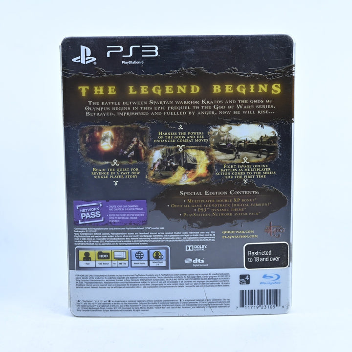 God Of War Ascension Special Edition - Sony Playstation 3 / PS3 Game