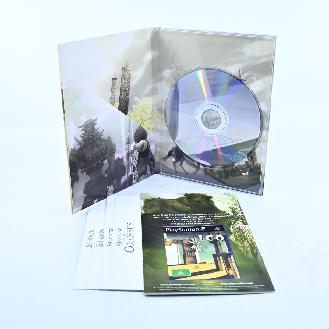 Shadow of the Colossus: Limited Edition - PS2 Game + Manual + Postcards - PAL