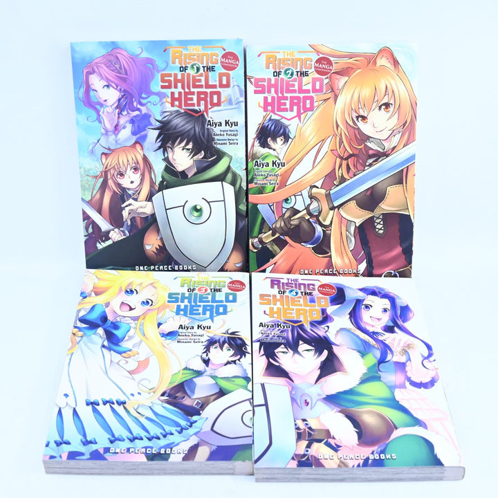The Rising of the Shield Hero - Volumes 1-4 - Aiya Kyu - One Piece Books - Manga