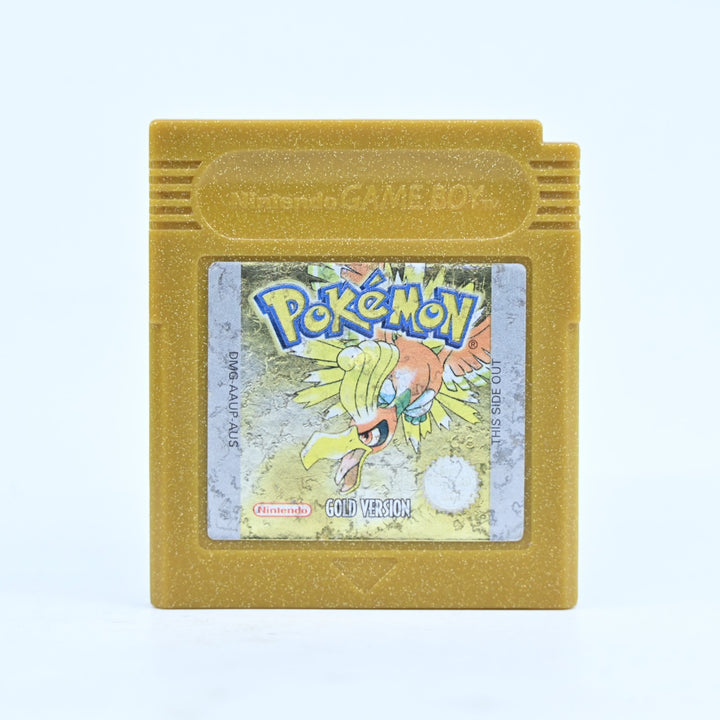 Pokemon Gold Version - Nintendo Gameboy Color Game - PAL - NEW SAVE BATTERY!