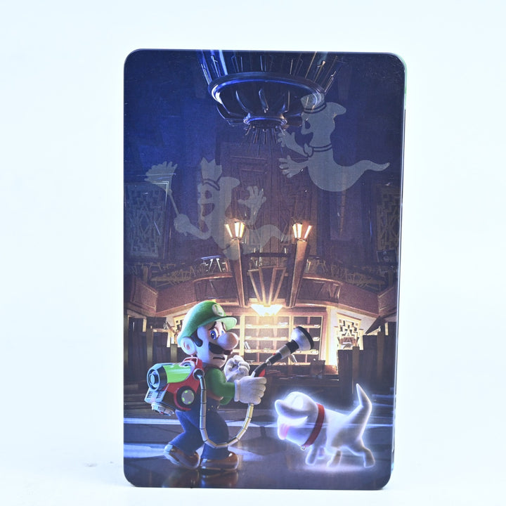 Luigi’s Mansion 3 - Steelbook Only - No Game - Nintendo Switch Accessory