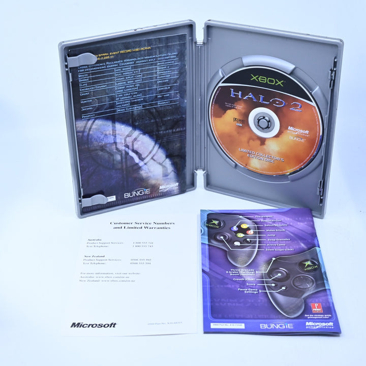 Halo 2 -  Limited Collectors Edition - Original Xbox Game + Manual - PAL