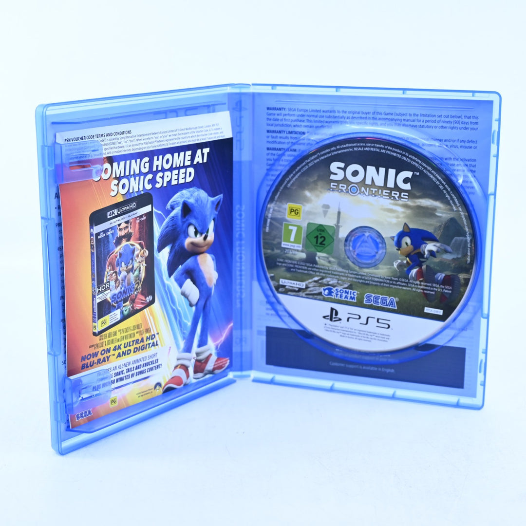Sonic Frontiers - Sony Playstation 5 / PS5 Game - MINT DISC!