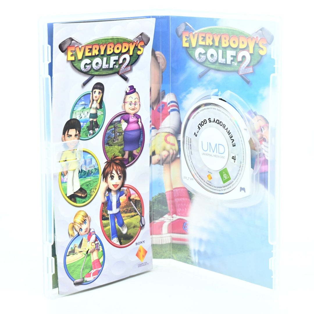 Everybody's Golf 2 - Sony PSP Game + Manual - FREE POST!