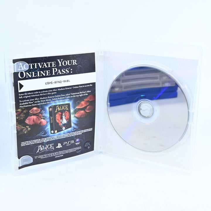 Alice Madness Returns - Sony Playstation 3 / PS3 Game + Manual - FREE POST!