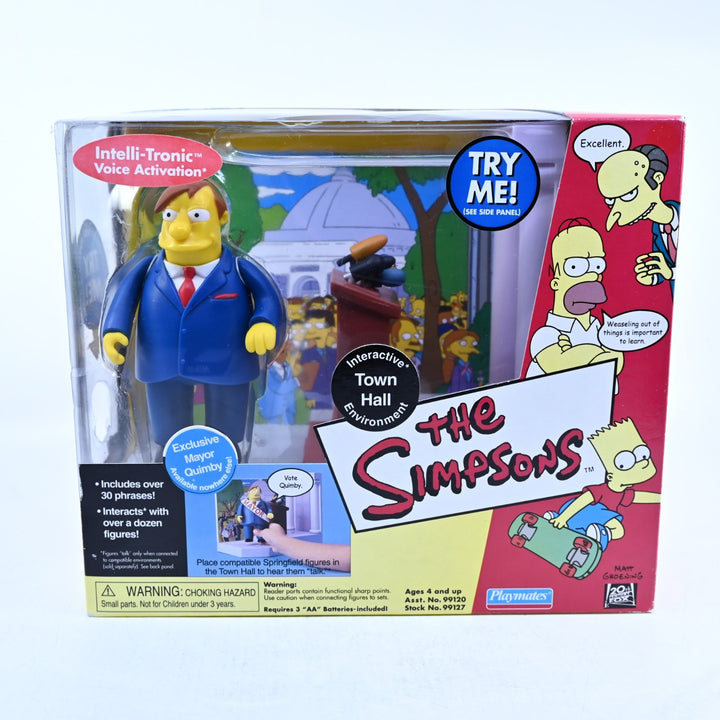 Mayor Quimby & Town Hall - Simpsons Intelli-Tronic Voice Activation Toy