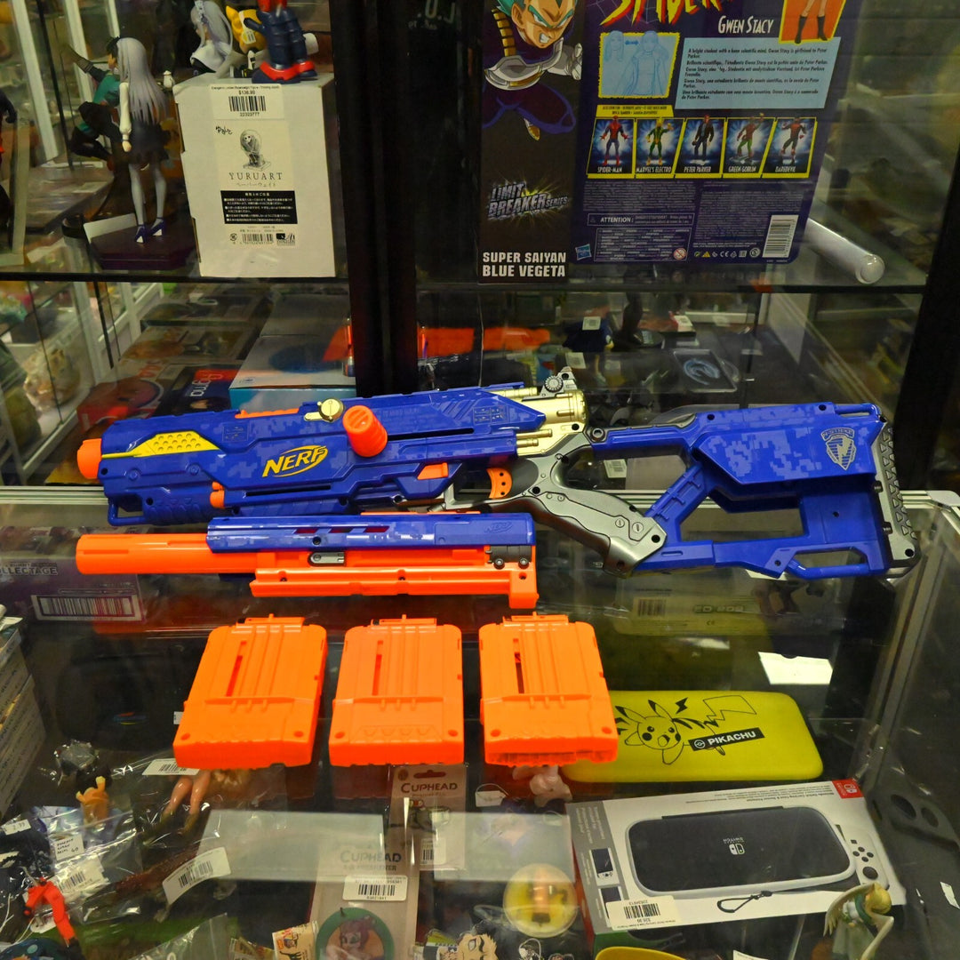 NERF Long Strike CS-6 - Rifle - NERF Elite - Foam Dart Gun - Toy