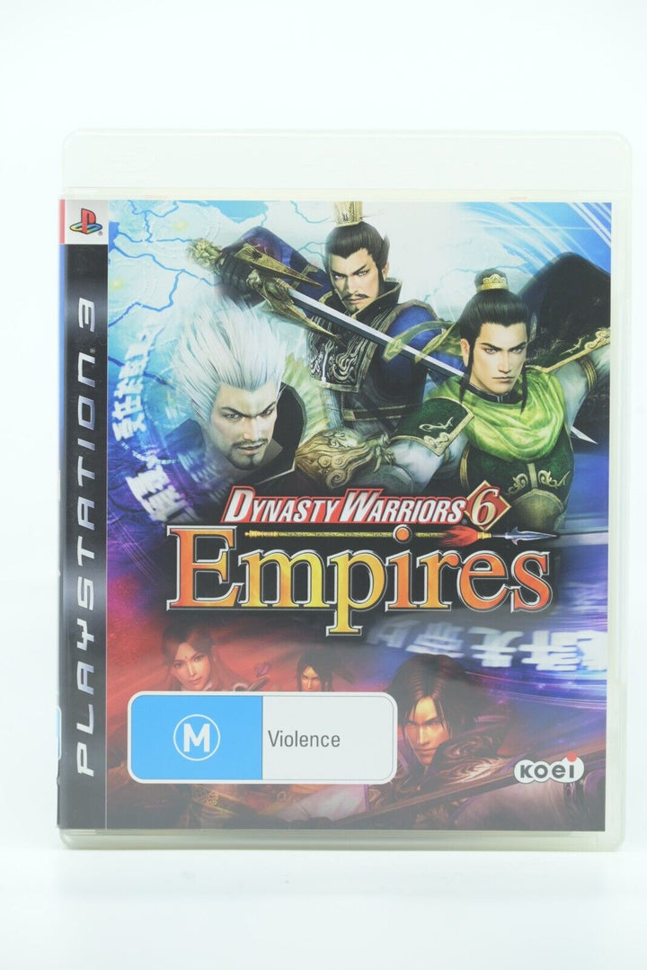 Dynasty Warriors 6: Empires - Sony Playstation 3 / PS3 Game - MINT DISC!