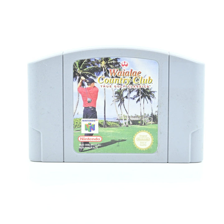 Waialae Country Club - N64 / Nintendo 64 Game - PAL - FREE POST!