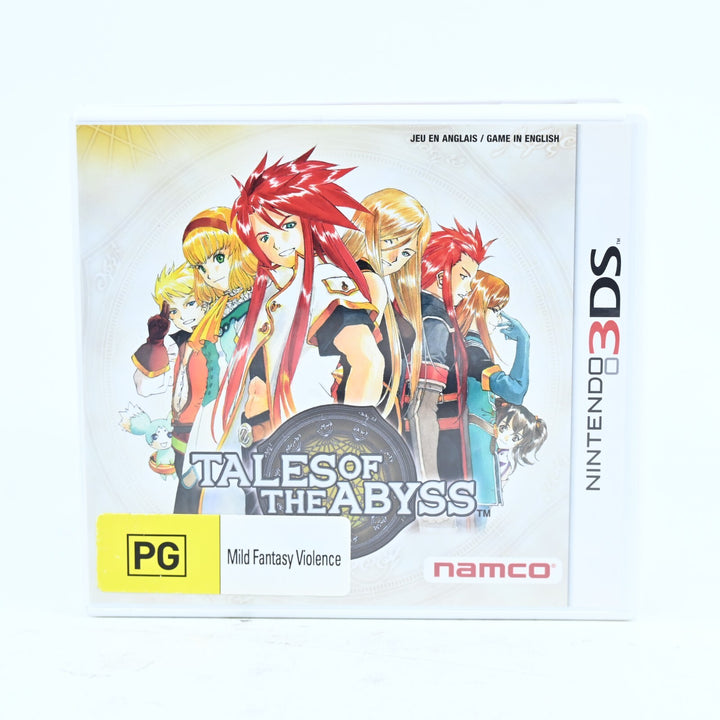 Tales of the Abyss - Nintendo 3DS Game - PAL + Manual - FREE POST!