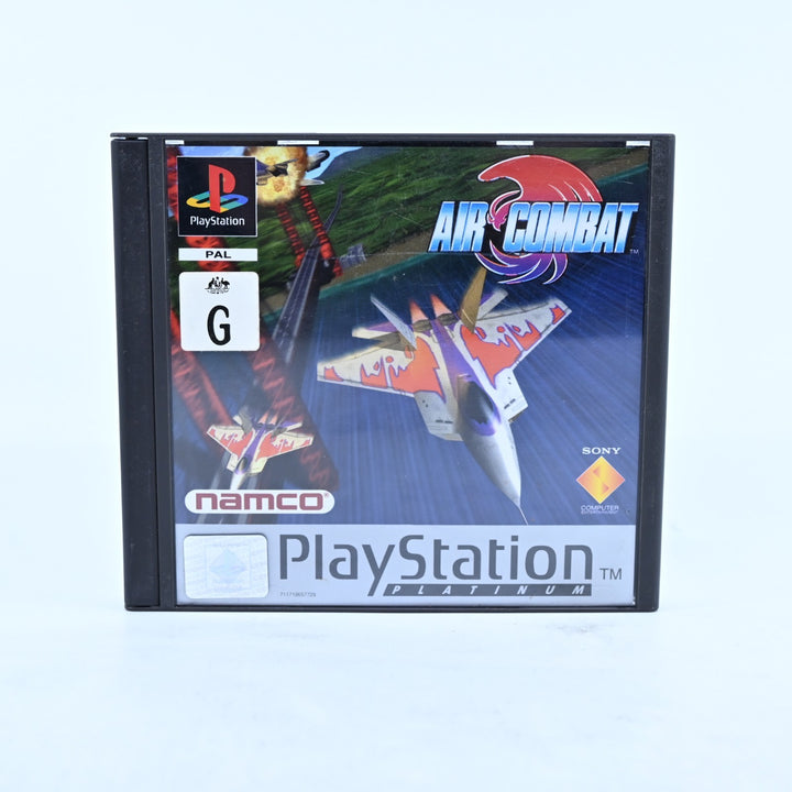 Air Combat - Sony Playstation 1 / PS1 Game + Manual - PAL - MINT DISC!