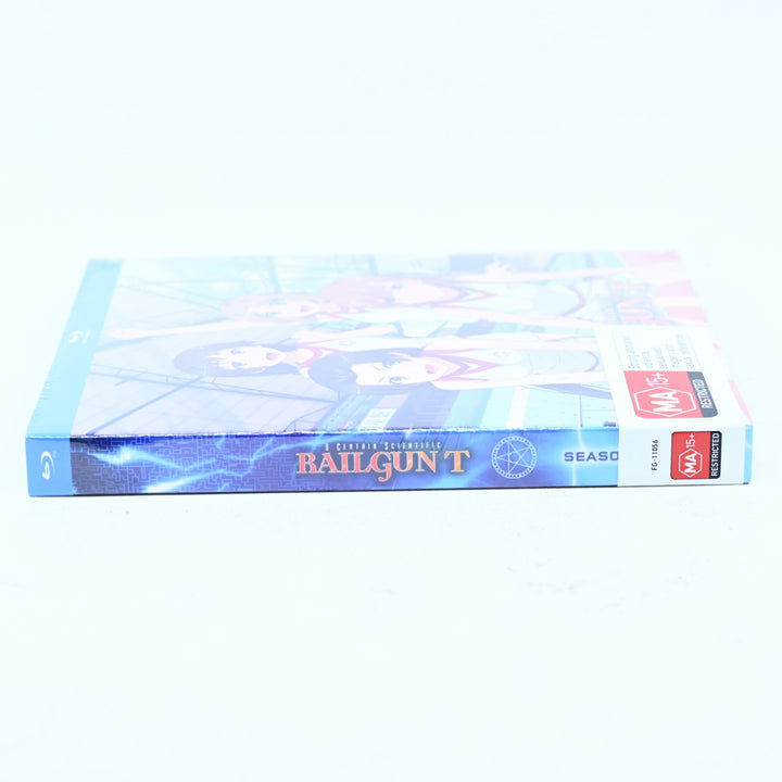 SEALED! A Certain Scientific Railgun T - Season 3 Blu-Ray - FREE POST!