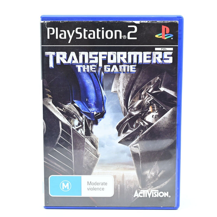 Transformers The Game - Sony Playstation 2 / PS2 Game + No Manual - MINT DISC