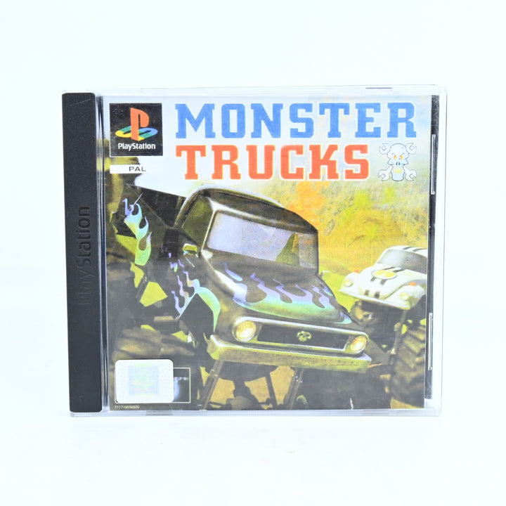 Monster Trucks - Sony Playstation 1 / PS1 Game - No Manual - PAL - Ex-Rental