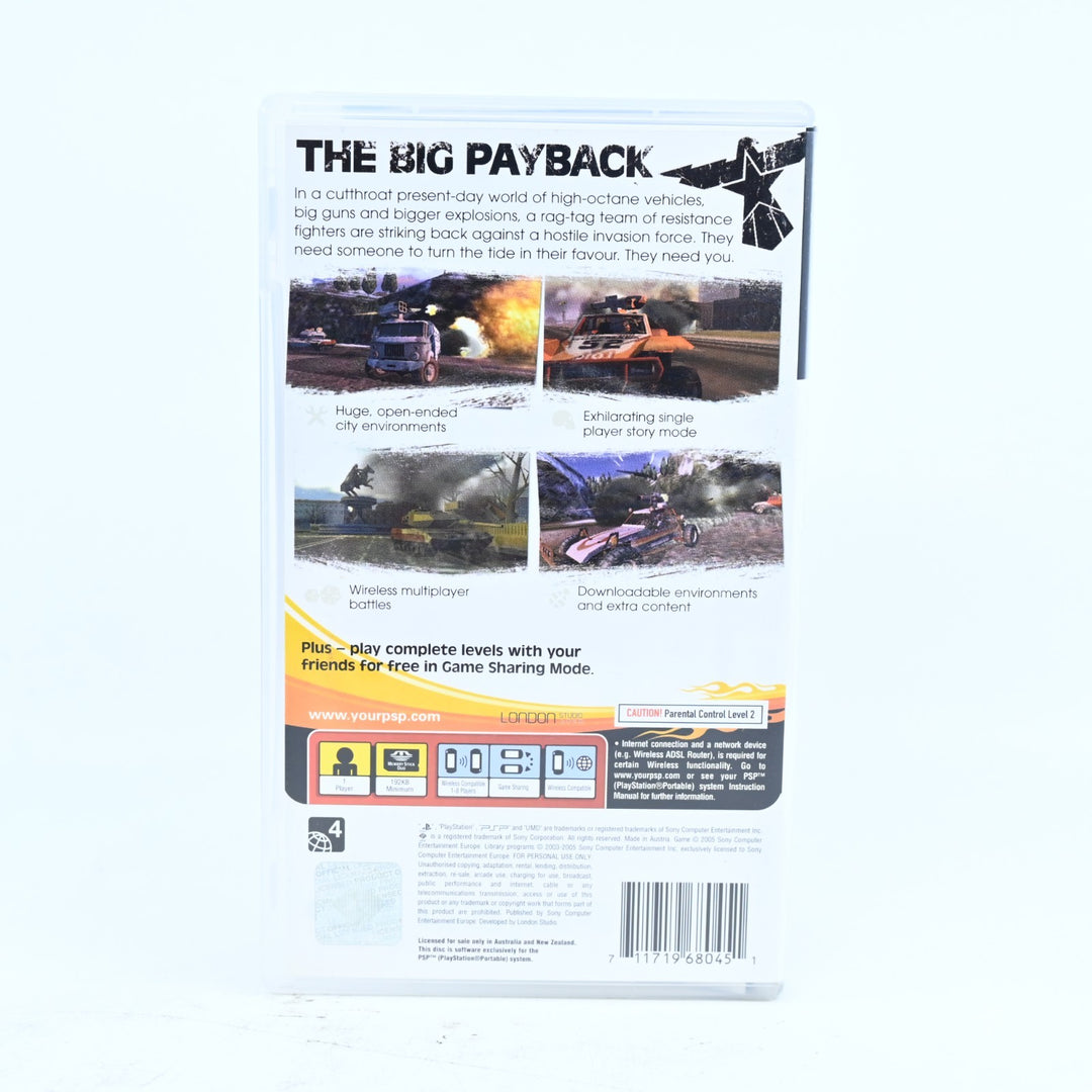 Fired Up - Sony PSP Game + Manual - FREE POST!