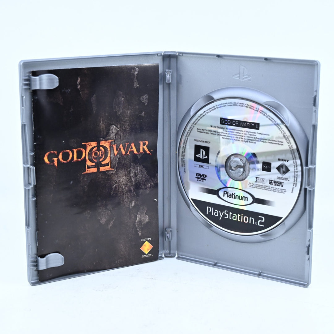 God of War II - Sony Playstation 2 / PS2 Game + Manual - PAL - MINT DISC!