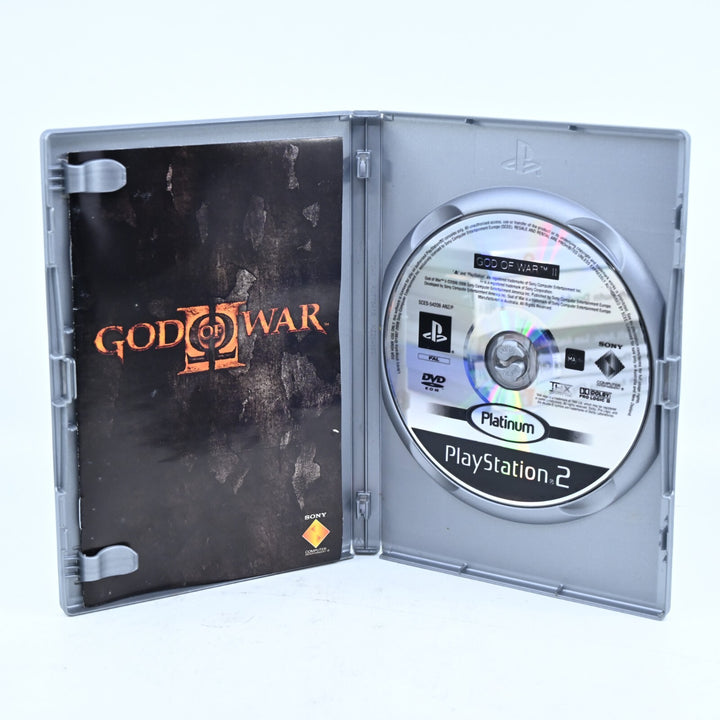 God of War II - Sony Playstation 2 / PS2 Game + Manual - PAL - MINT DISC!