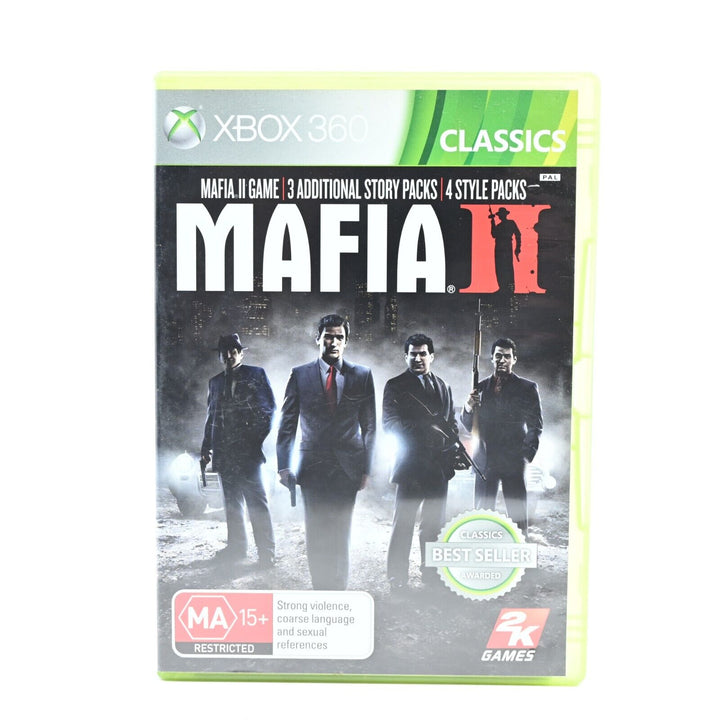 Mafia II - Xbox 360 Game + Manual - PAL - MINT DISC!