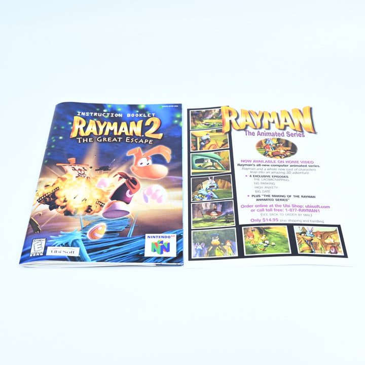 Rayman 2: The Great Escape - N64 / Nintendo 64 Boxed Game - NTSC-U/C