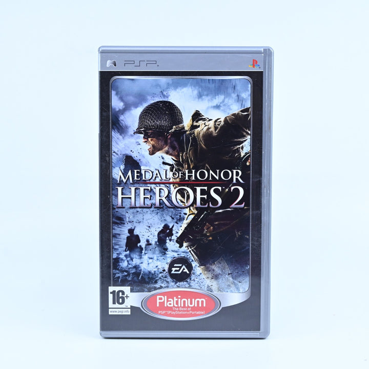 Medal of Honor: Heroes 2 - Sony PSP Game + Manual - PAL - FREE POST!