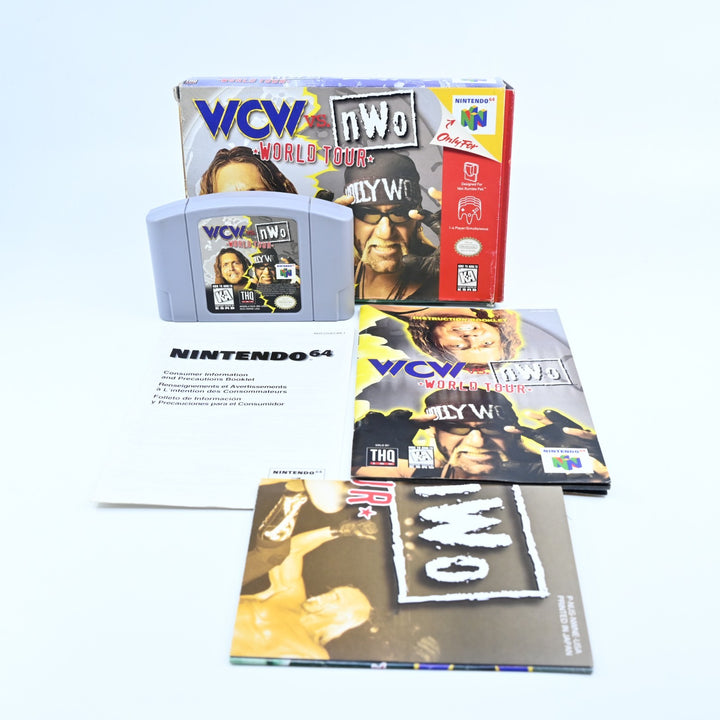 WCW vs. nWo World Tour - N64 / Nintendo 64 Boxed Game - NTSC - FREE POST!