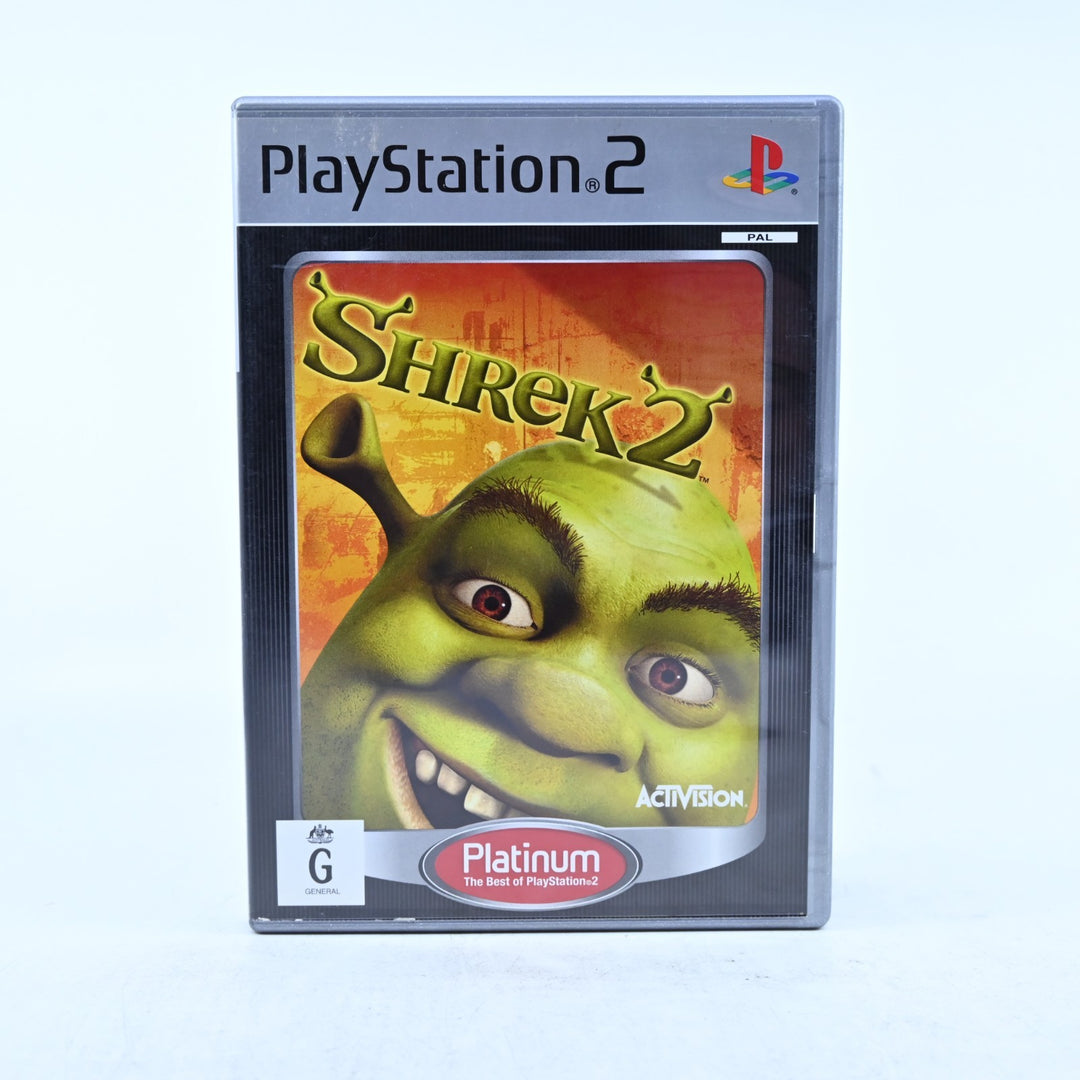 Shrek 2 - Sony Playstation 2 / PS2 Game + Manual - PAL - MINT DISC!