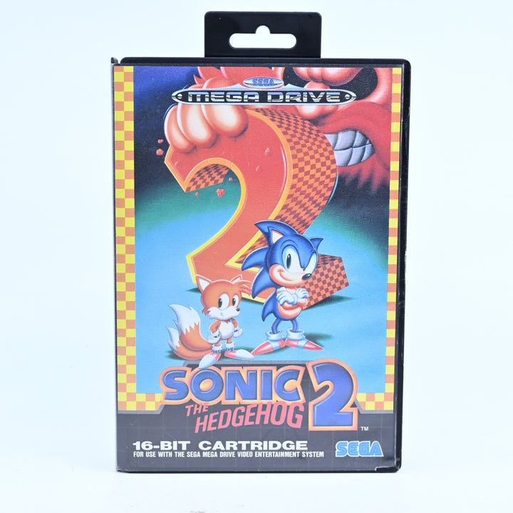 Sonic The Hedgehog 2 - Sega Mega Drive Game - PAL + Manual - FREE POST!