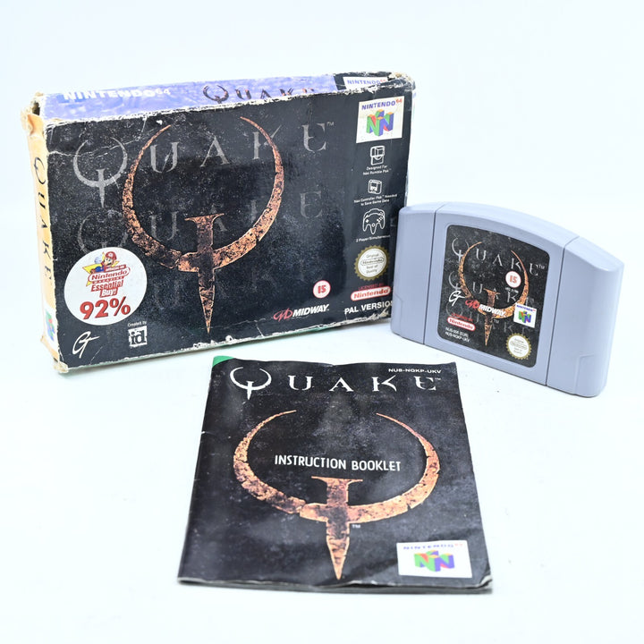 Quake - N64 / Nintendo 64 Boxed Game - PAL - FREE POST!