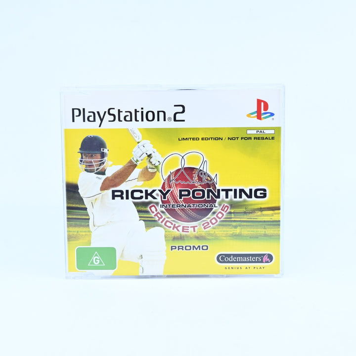 Ricky Ponting International Cricket 2005 - Sony PS2 Game - Disc Only - MINT DISC