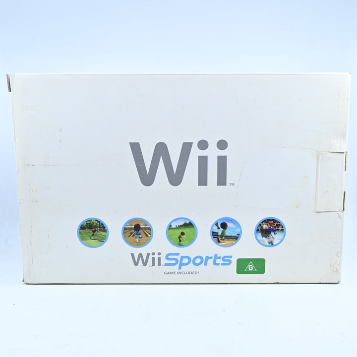 White - Nintendo Wii Boxed Console - PAL - FREE POST!