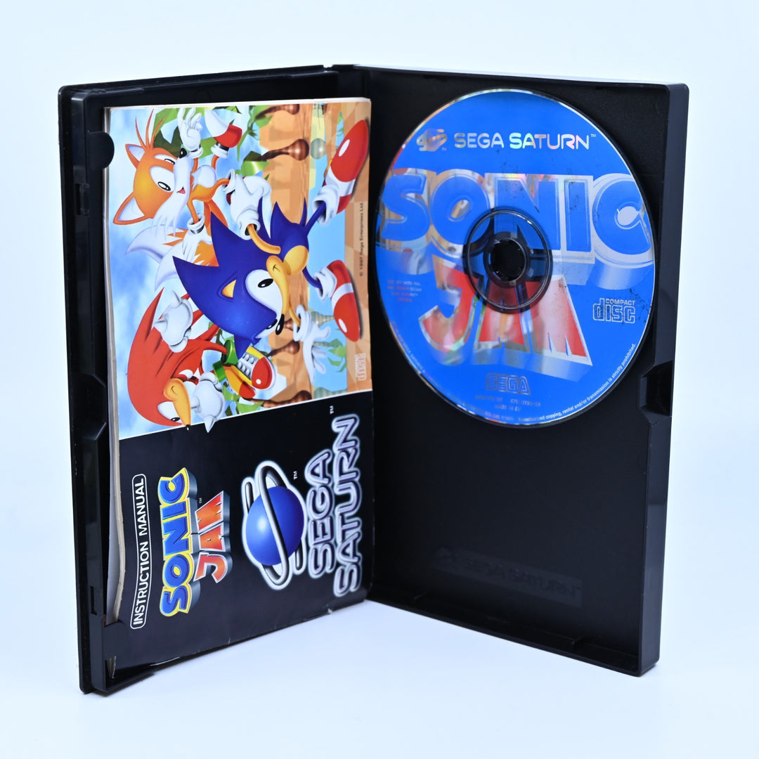 Sonic Jam - Sega Saturn Game - PAL - MINT DISC!