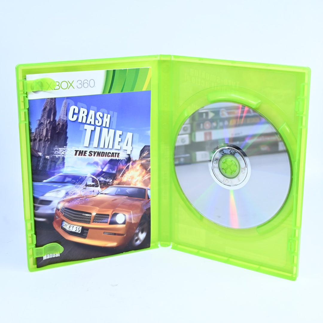 Crash Time 4: The Syndicate - Xbox 360 Game + Manual - PAL - MINT DISC!