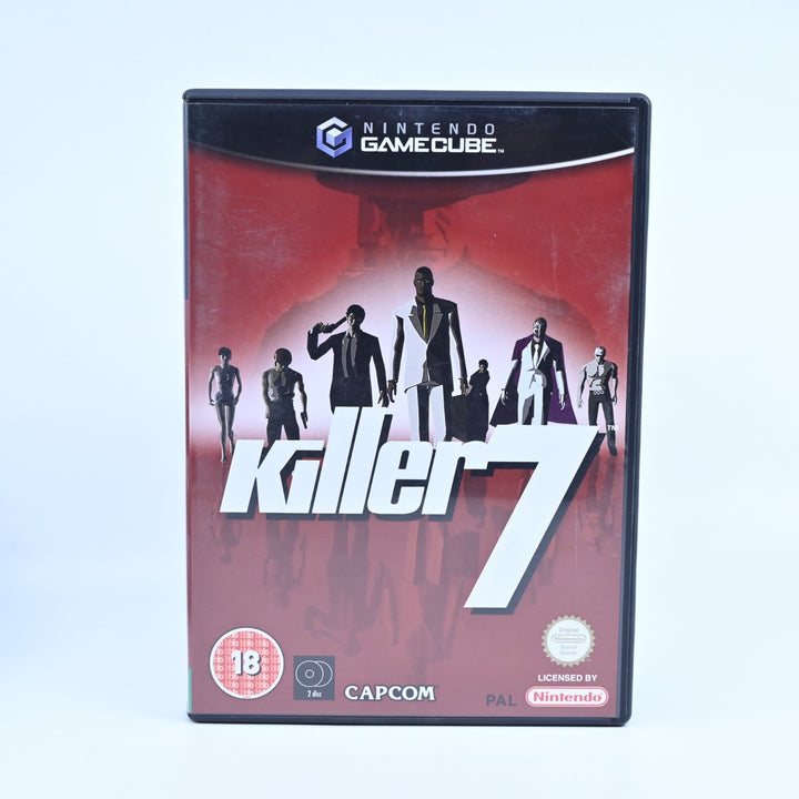 Killer 7 - Nintendo Gamecube Game + Manual - PAL - FREE POST!