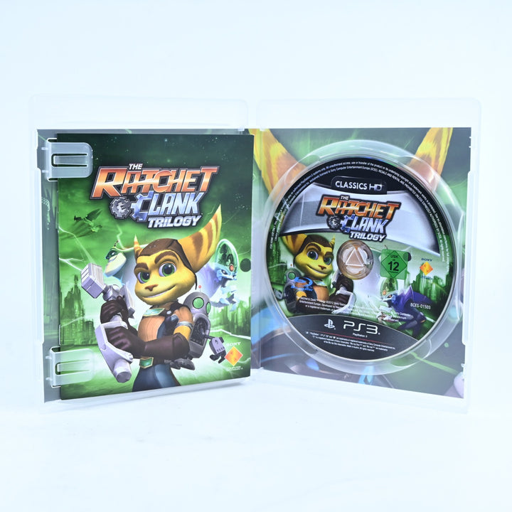 The Ratchet & Clank Trilogy - Sony Playstation 3 / PS3 Game + Manual