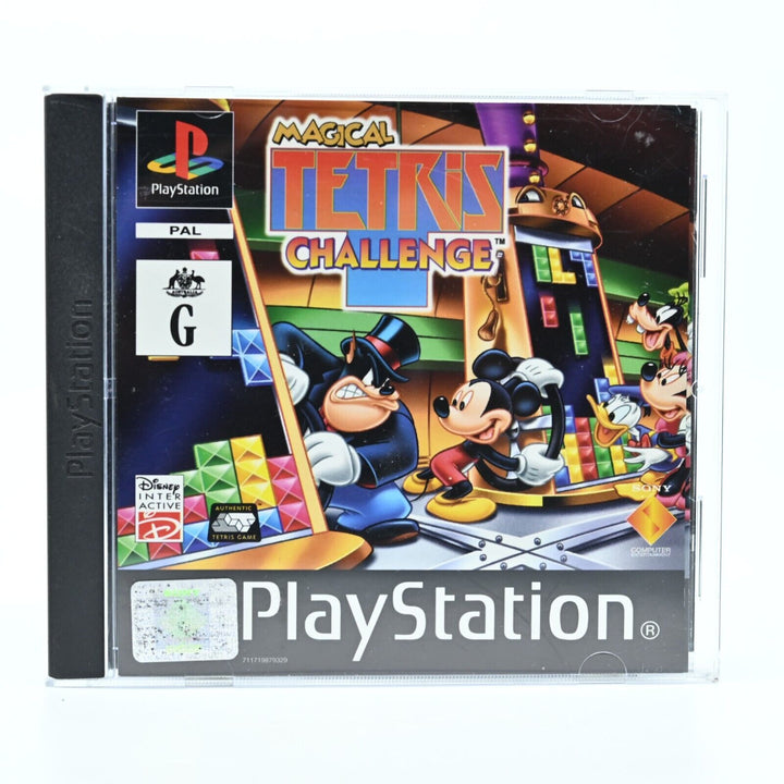 MINT DISC - Magical Tetris Challenge - Sony Playstation 1 / PS1 Game - PAL