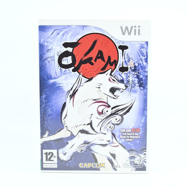 Okami - Nintendo Wii Game + Manual - PAL - MINT DISC!