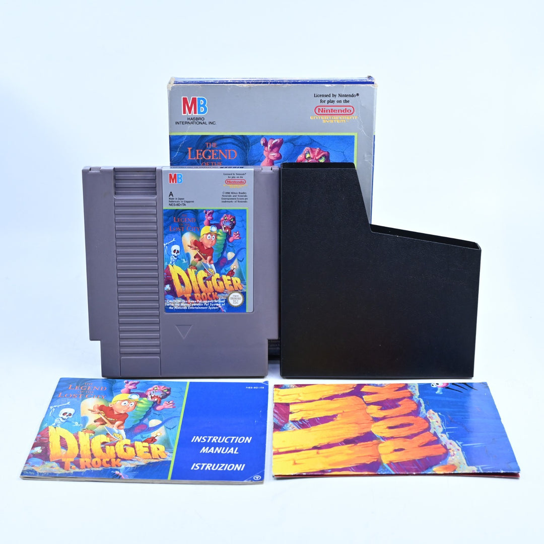 Digger T.Rock - Nintendo Entertainment System / NES Boxed Game - PAL