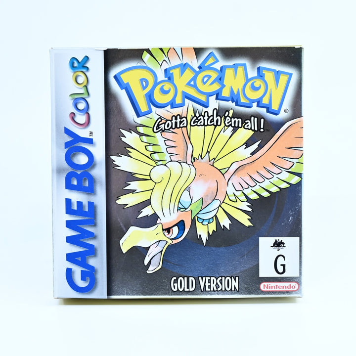Pokemon Gold Version - Nintendo Gameboy Color Boxed Game - PAL - FREE POST!